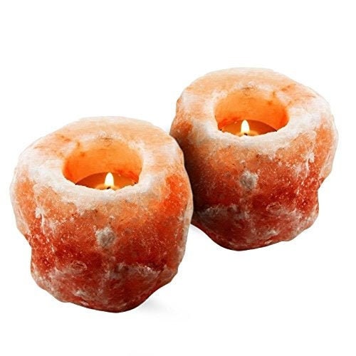 Next Day UK Delivery 4 x Himalayan Salt Candle Holder