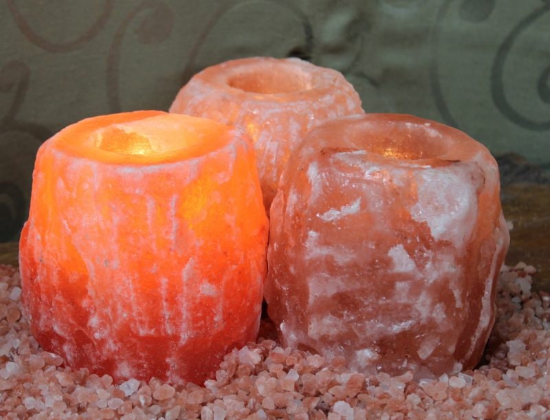 48Hrs *Free UK Delivery* Himalayan Salt Candle Holder