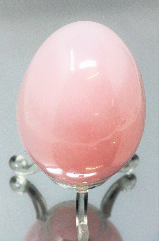Mangano Calcite Egg - Pink Egg like Rose Quartz