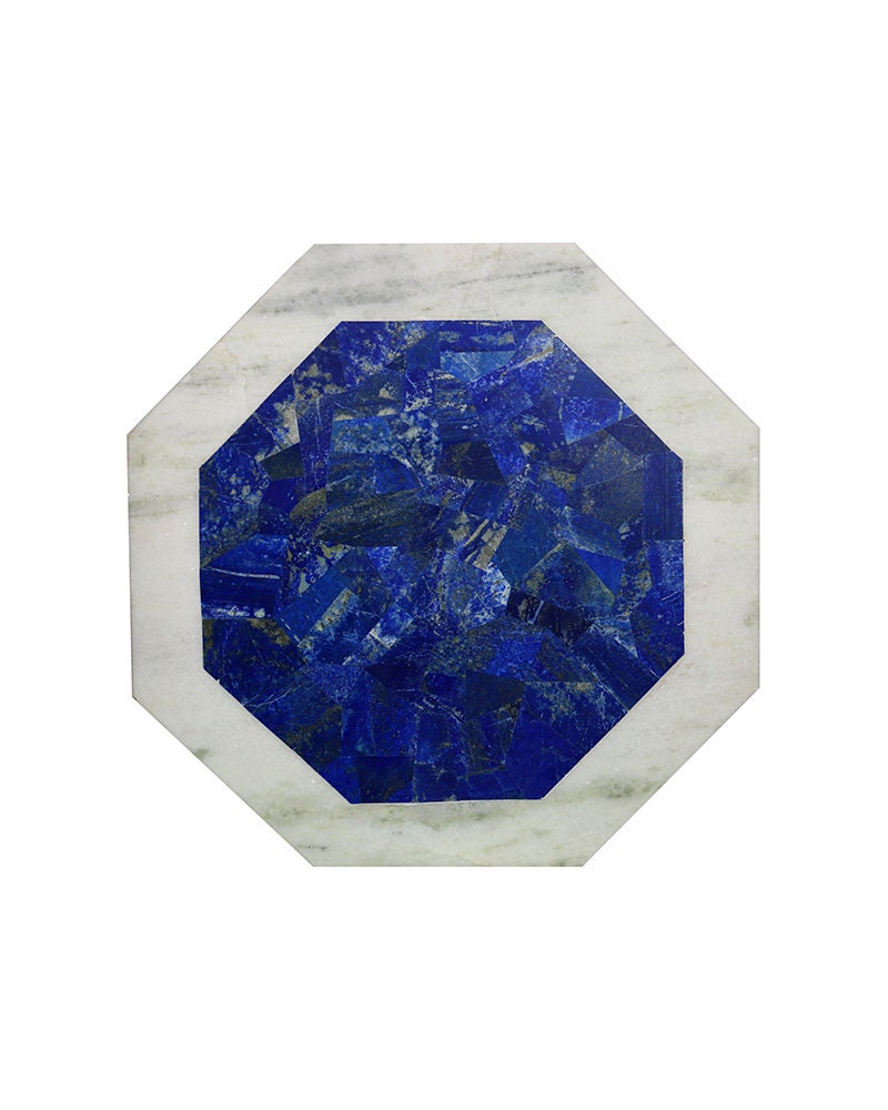 Lapis Lazuli table - 61x61 cm
