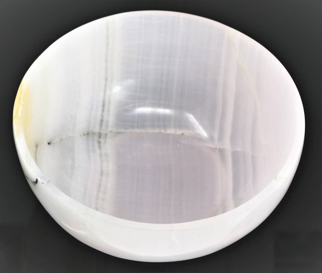 Mangano Calcite Bowl - 17cm