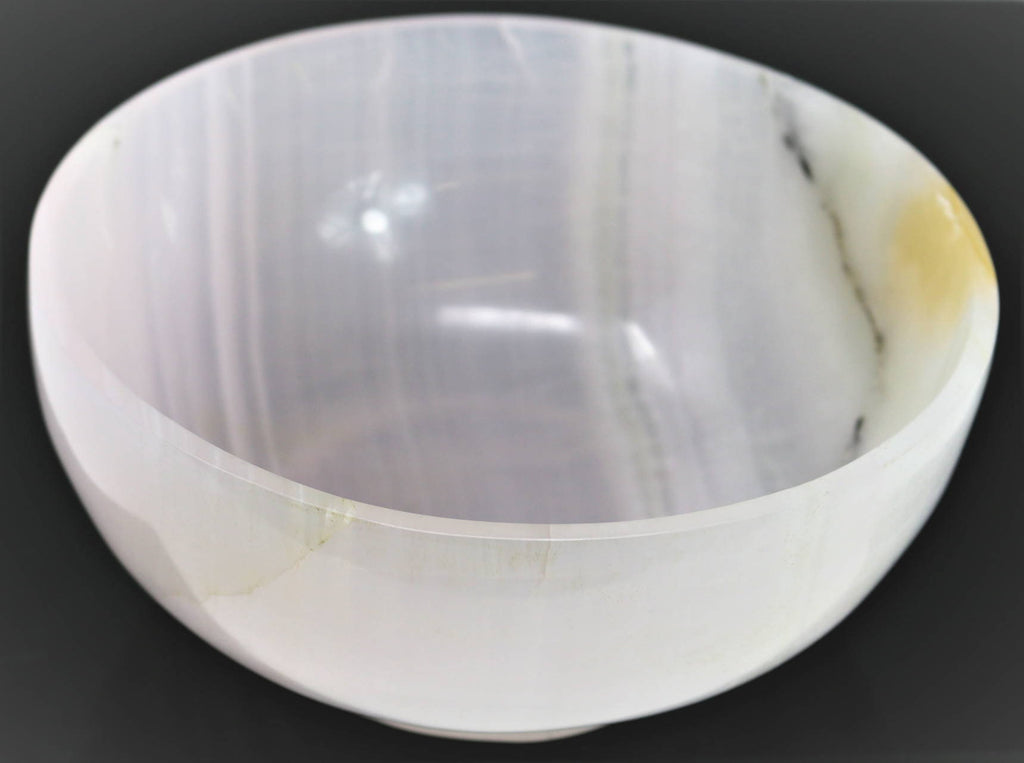 Mangano Calcite Bowl - 17cm