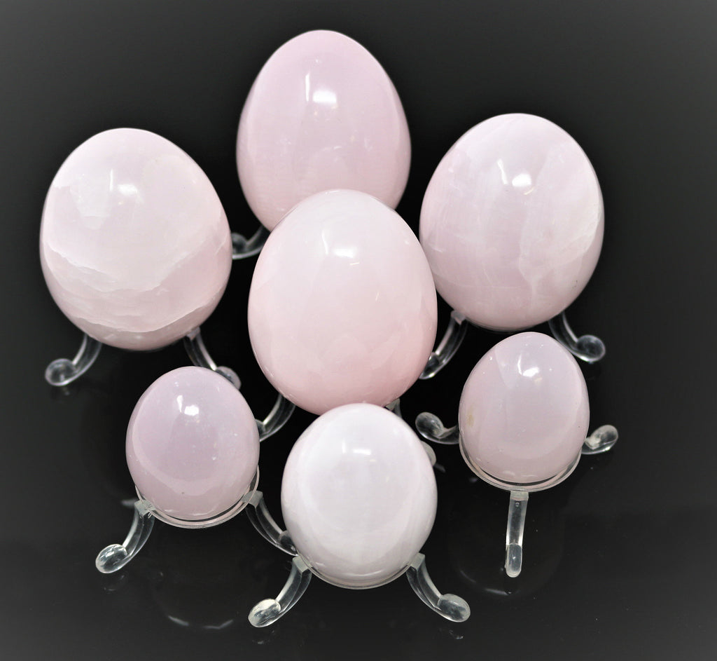 Mangano Calcite Egg - Pink Egg like Rose Quartz