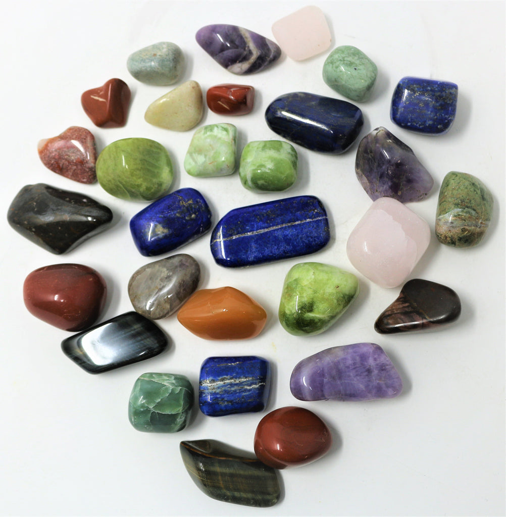 Large Mixed Gemstones - Beautiful Gems from across the globe.