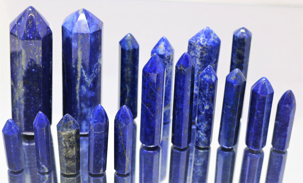 Lapis Lazuli 6 Point Wand -