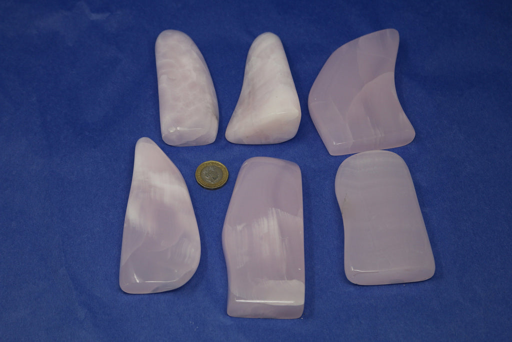 Mangano Calcite freeform - (200 to 259g)