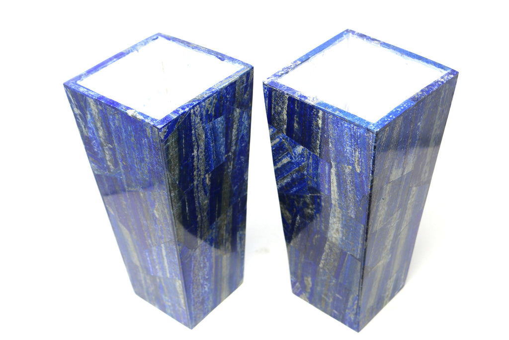 Lapis Lazuli flower pot/ Vases