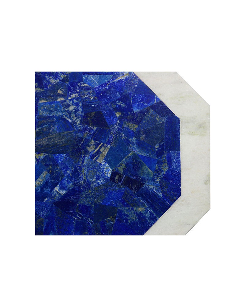 Lapis Lazuli table - 61x61 cm
