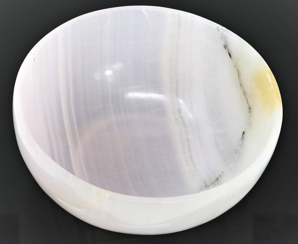 Mangano Calcite Bowl - 17cm