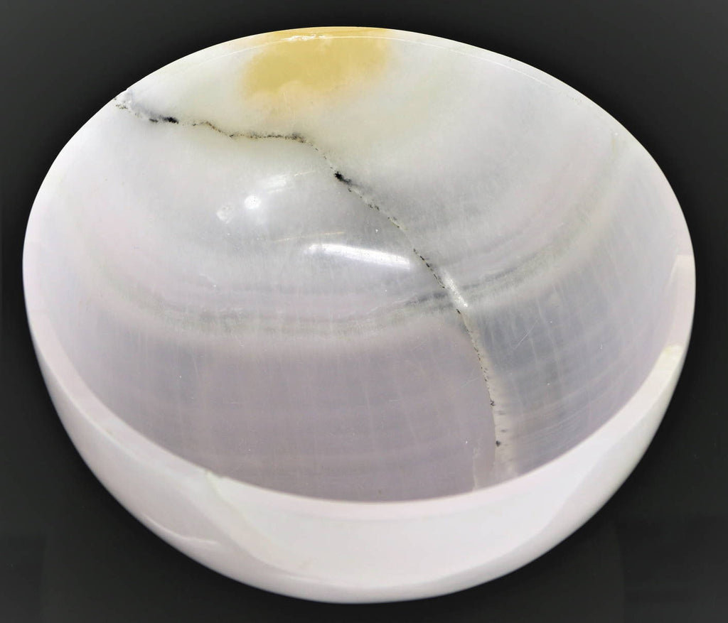 Mangano Calcite Bowl - 17cm