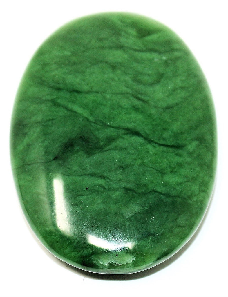 Nephrite Jade Palm Stone