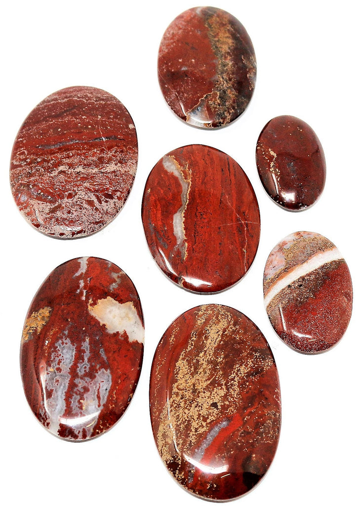 Red Jasper  Palm Stones