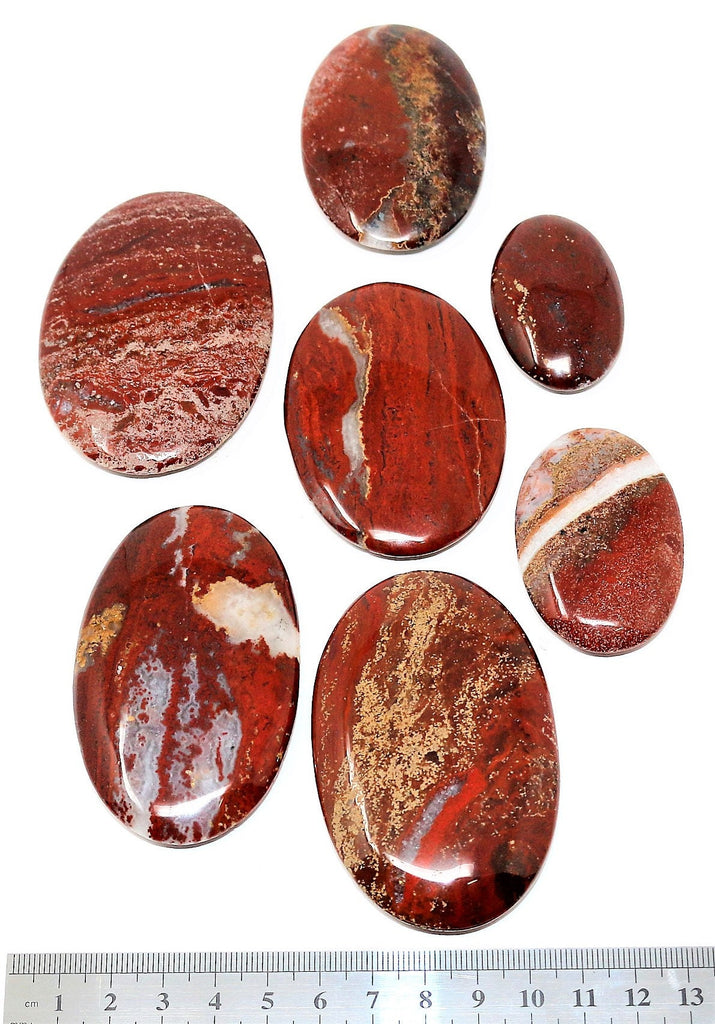 Red Jasper  Palm Stones