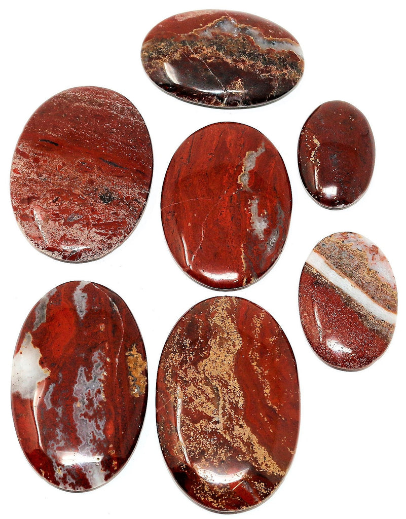 Red Jasper  Palm Stones