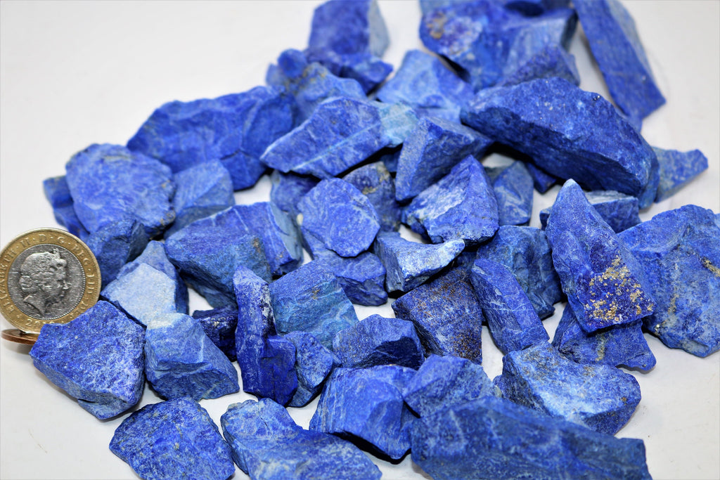 Madani Lapis Lazuli Rough 100 gram Ideal for Jewellers