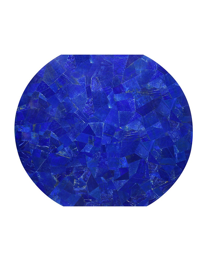 Lapis Lazuli table - 100x100 cm