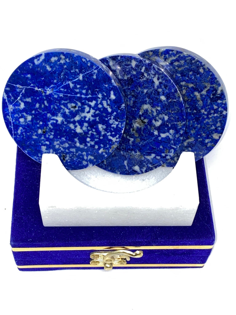1pc Blue Jean Lapis Lazuli Disc