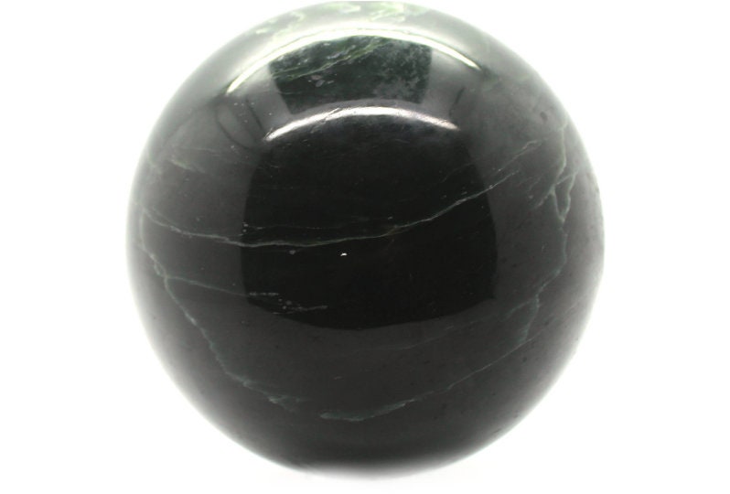 Nephrite Jade Sphere 63 - 535grams