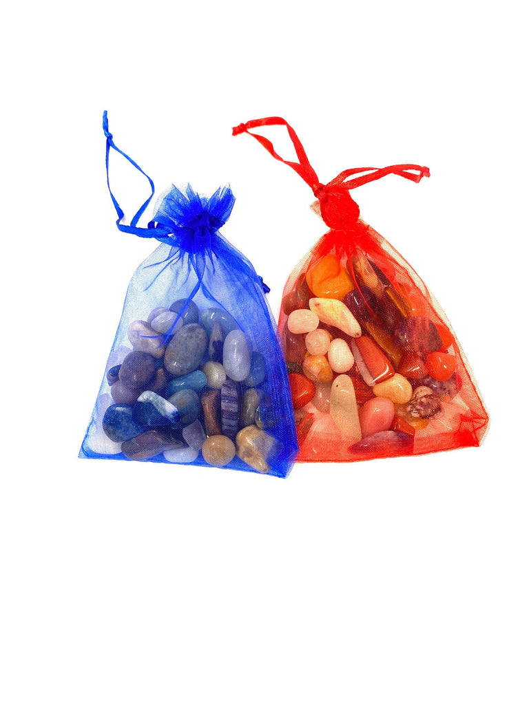 2x Mixed Small Tumblestone Bag  (100 gram each)