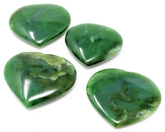 Nephrite Jade Heart 45mm