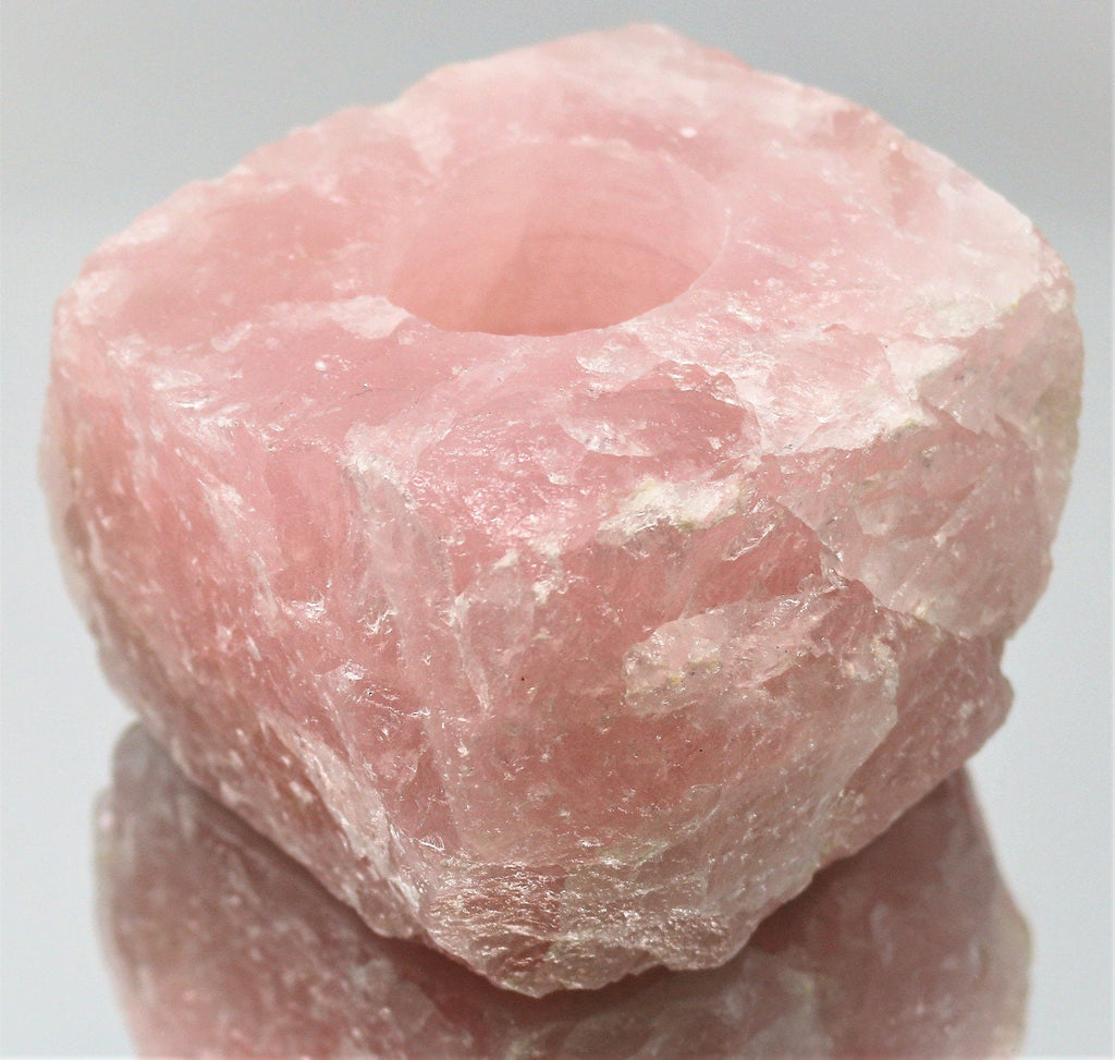 48Hrs *Free UK Delivery* Rose Quartz Tealight