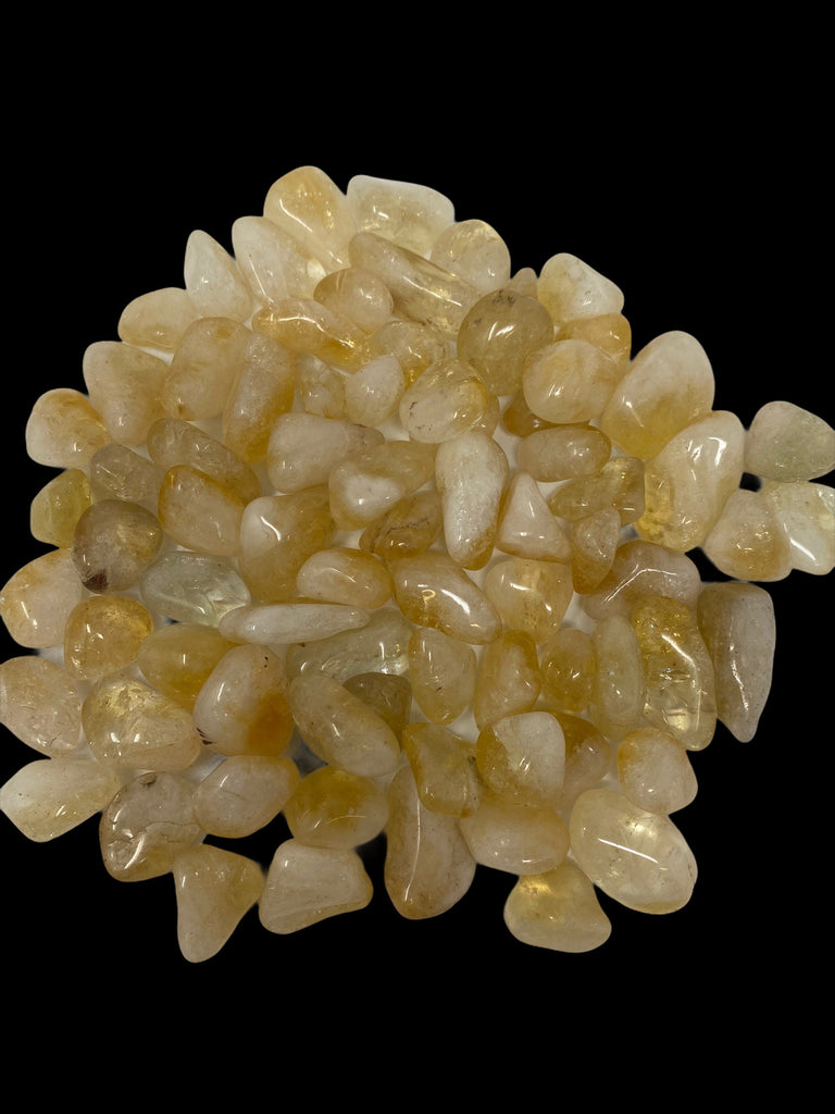 Citrine Tumblestone 10-20mm 1pc