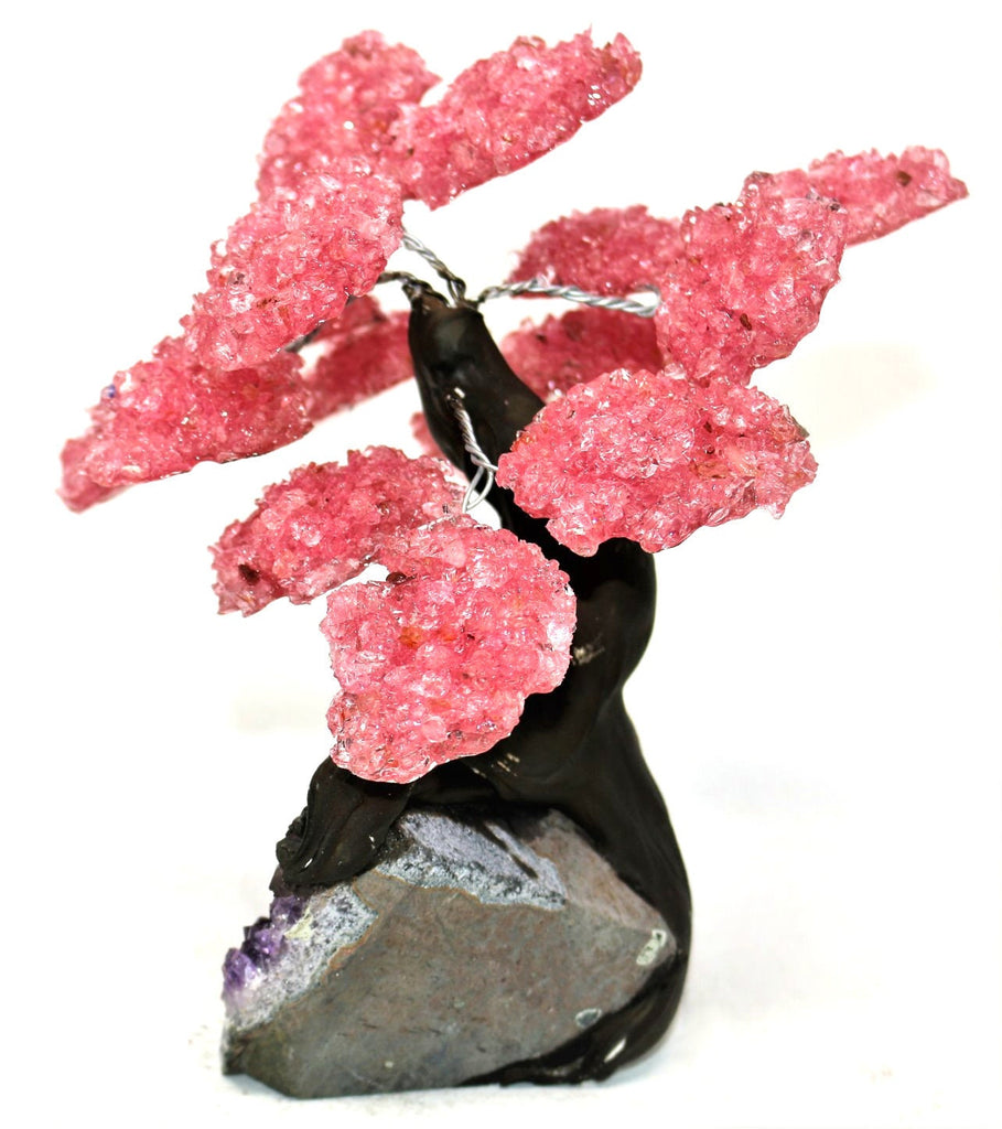 24Hrs Tracked *Free Delivery UK* Large Amethyst Clustered Gemstone Tree 15 Branches (The Relaxation Tree)