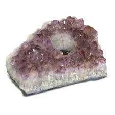 Amethyst  Gemstone Tea Light