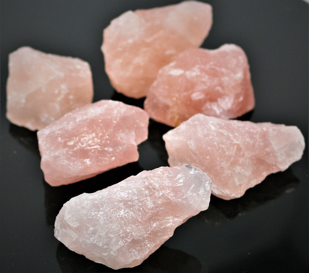 1x Medium Rose Quartz Chunks