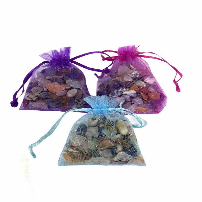 3x Chips Mixed Tumblestone Bag  (300 gram Total)