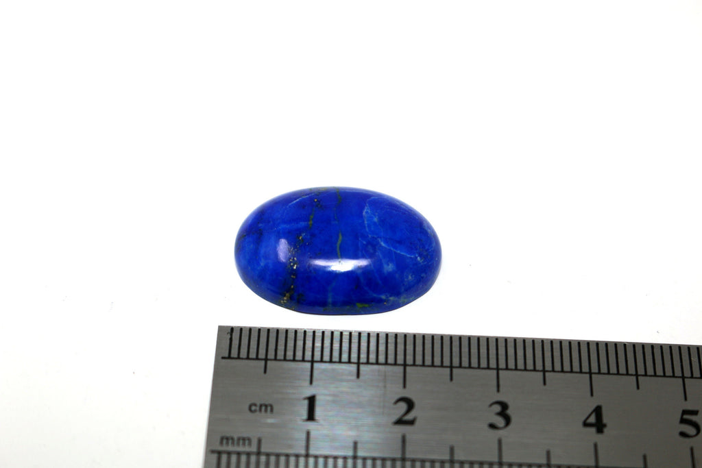 Royal Blue Oval Shaped Lapis Lazuli Cabochon AAA 5grams