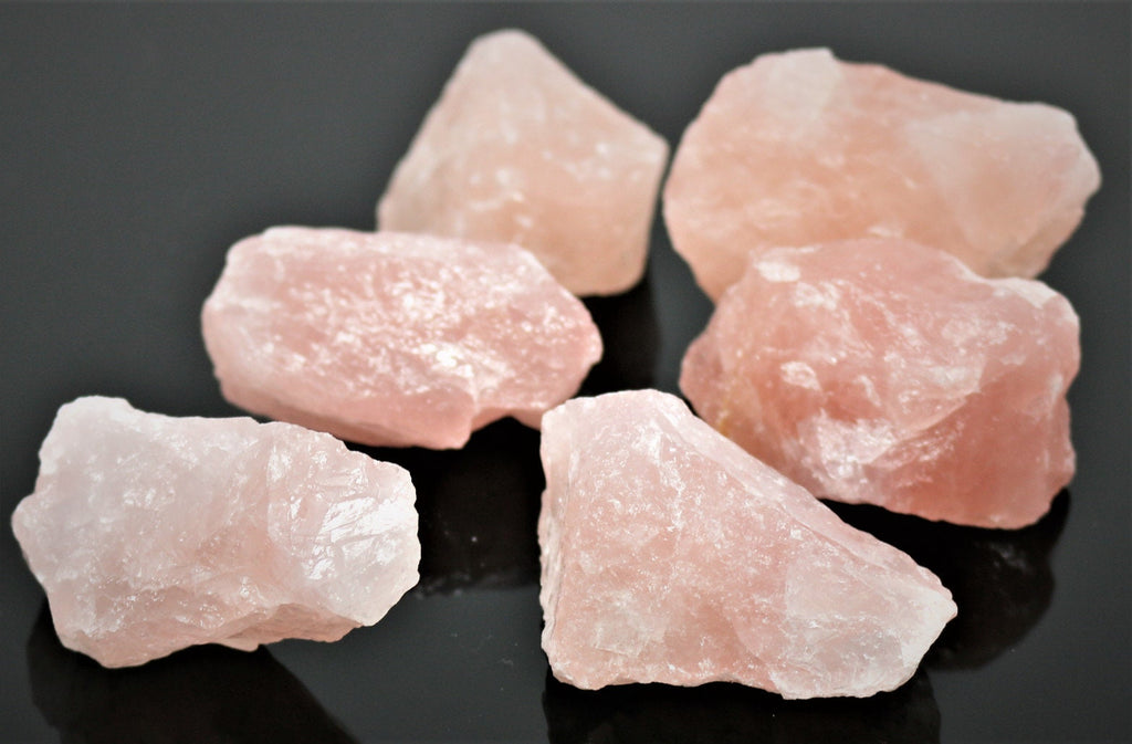 1x Medium Rose Quartz Chunks