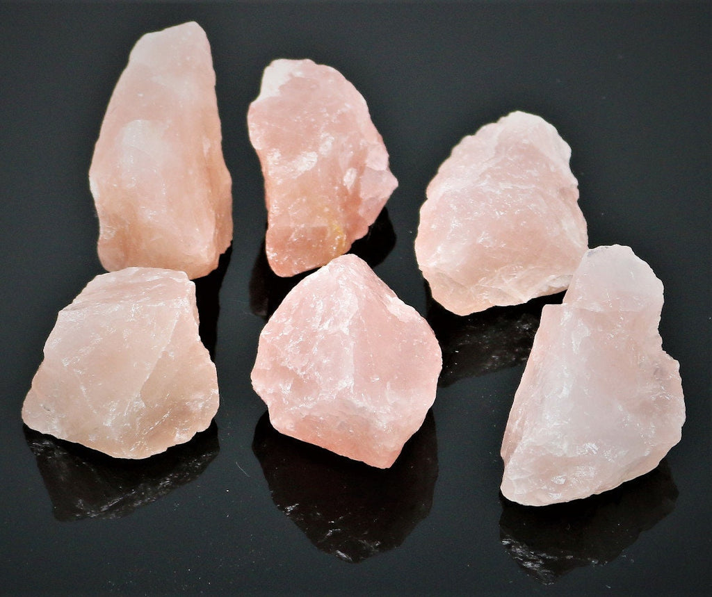 1x Medium Rose Quartz Chunks