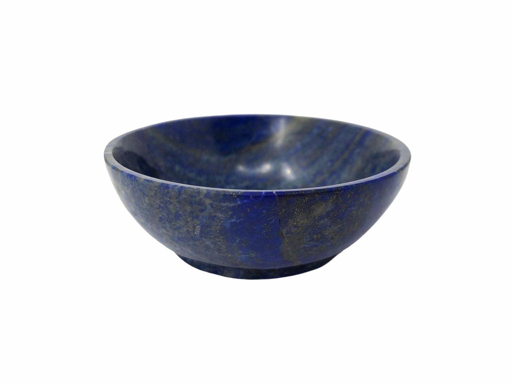 Lapis lazuli gemstone bowl 7.5cm