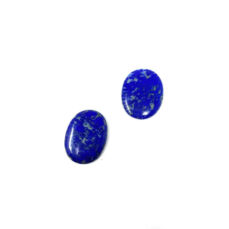 1x Royal Blue Oval Shaped Lapis Lazuli Cabochon AAA 40mm