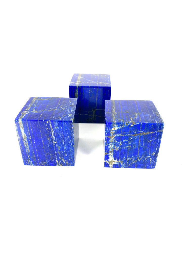 Lapis Lazuli Cube AAA 45mm
