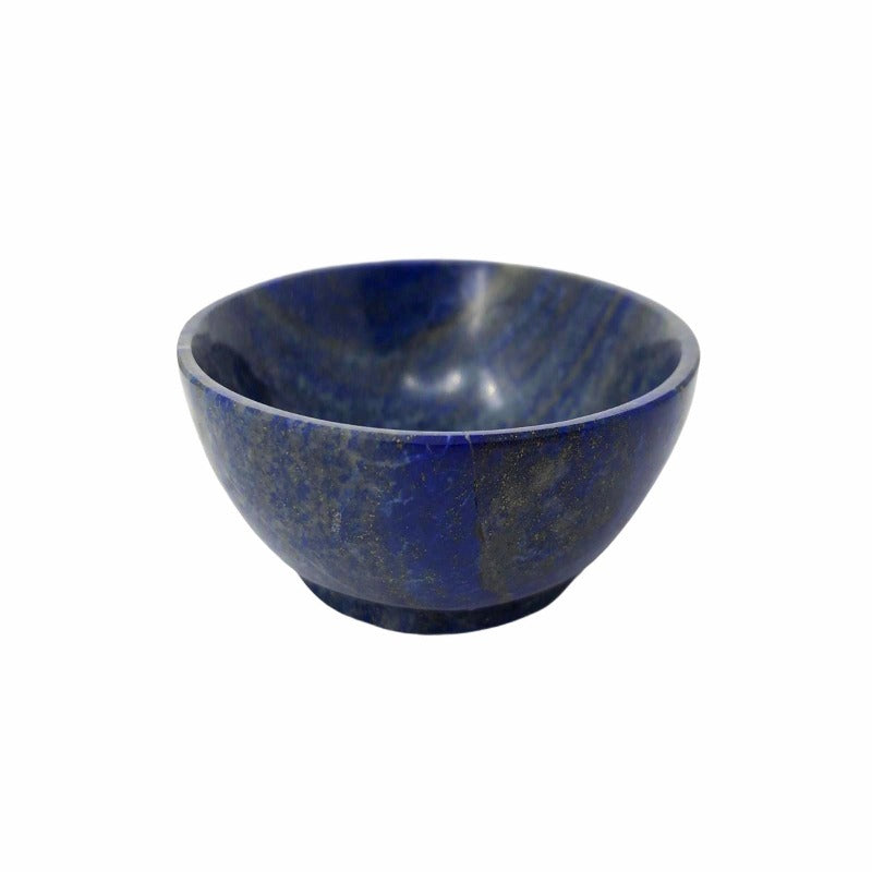 Lapis lazuli gemstone bowl 7.5cm