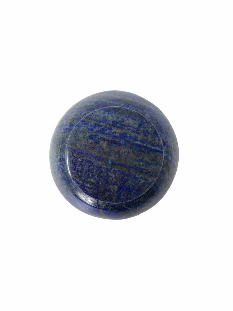 Lapis lazuli gemstone bowl 7.5cm