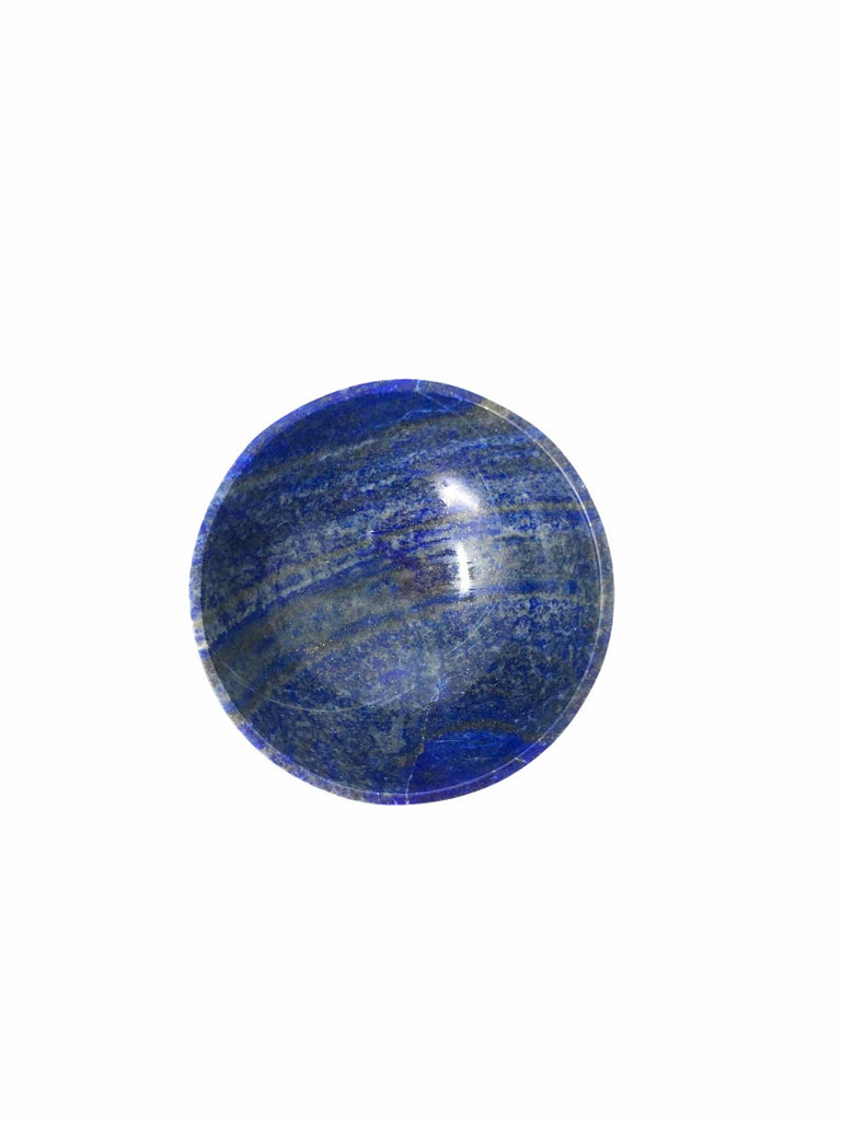 Lapis lazuli gemstone bowl 7.5cm