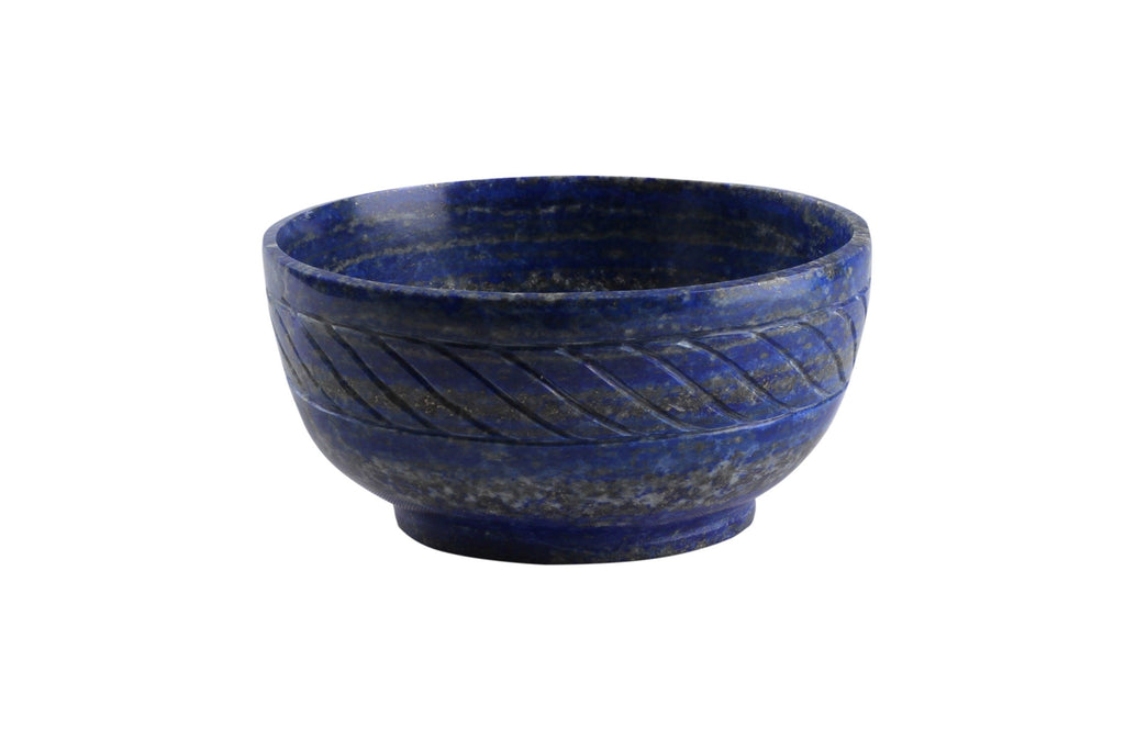 A solid Lapis Lazuli Bowl - 115mm