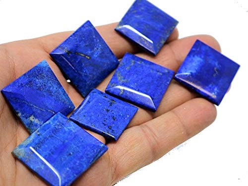 Lapis Lazuli Square Cabochon - 3x3cm Lapis Lazuli Square Cabochon - Lapis Lazuli Stone - Lapis Lazuli Crystal - Healing Crystals and Stones