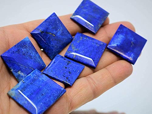 Lapis Lazuli Square Cabochon - 3x3cm Lapis Lazuli Square Cabochon - Lapis Lazuli Stone - Lapis Lazuli Crystal - Healing Crystals and Stones
