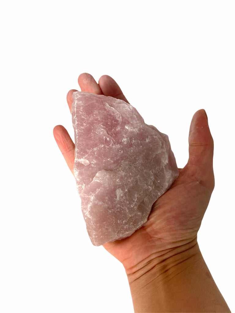 XL Rose Quartz Rough Chunks  48HR PRIME DELIVERY!!!