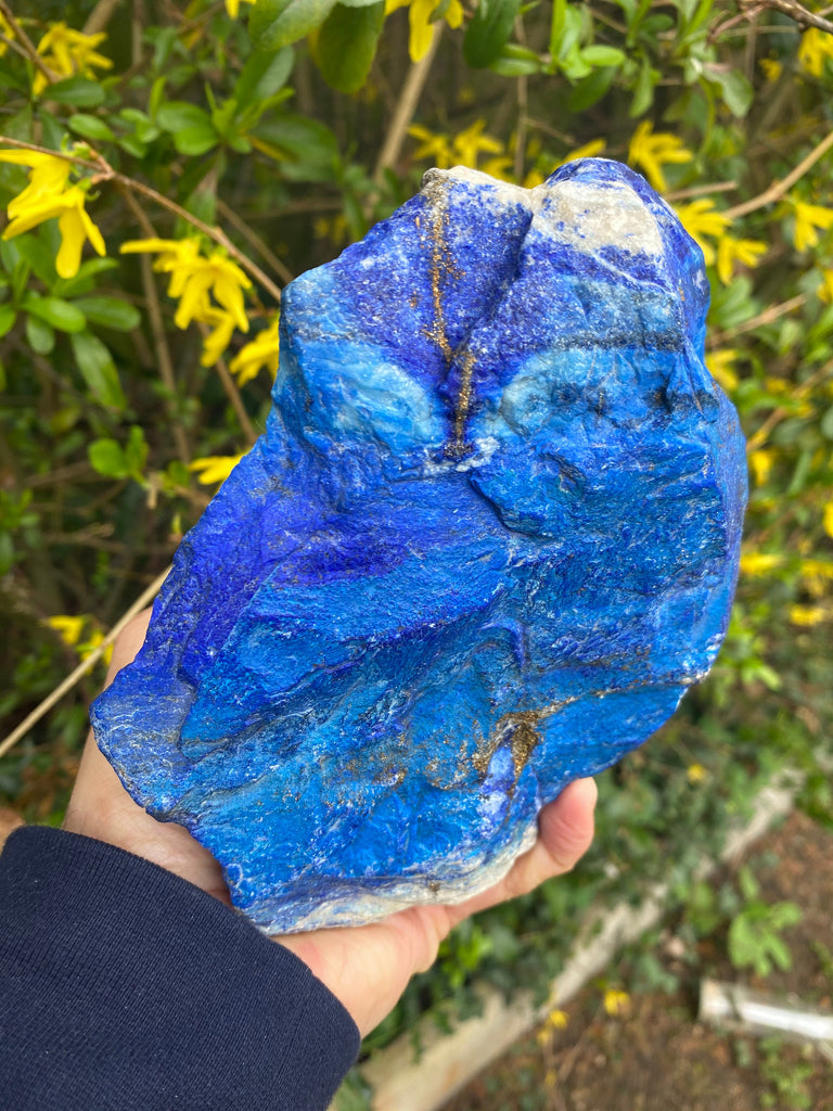 Lapis Lazuli rough Rare Ocean Blue Madani- 1420g