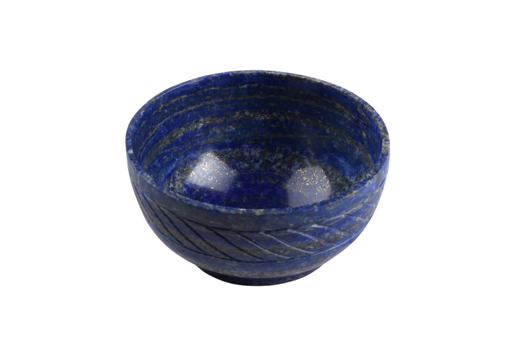 A solid Lapis Lazuli Bowl - 115mm