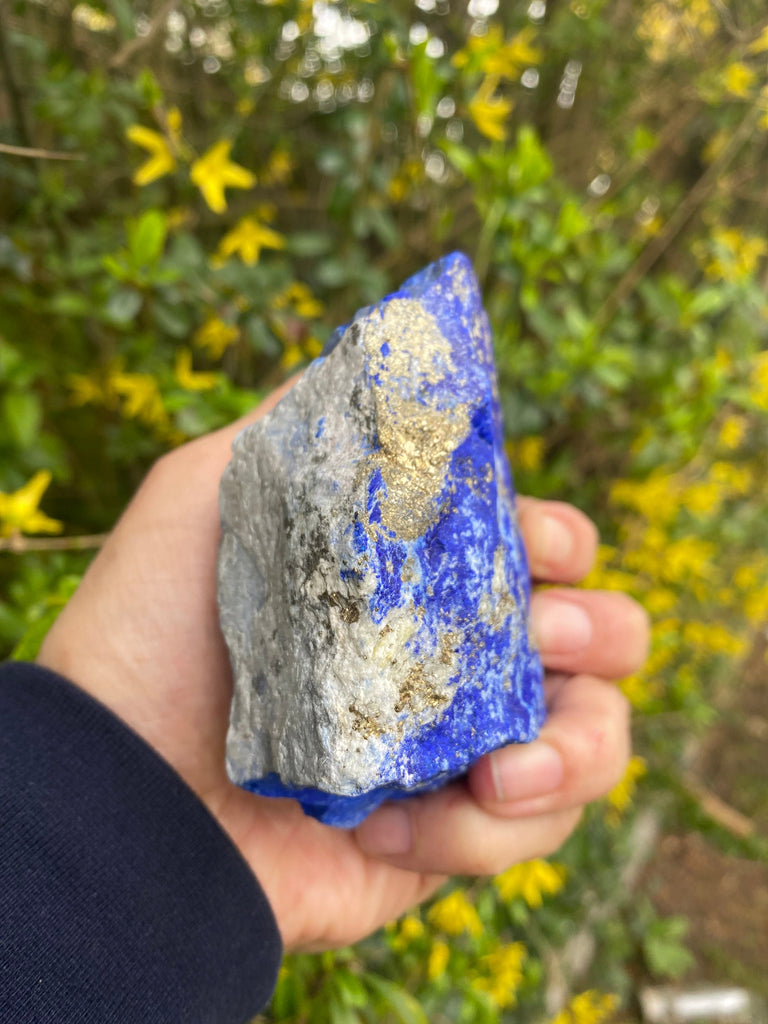 Electric Royal Blue Madani Lapis Lazuli rough - 505g