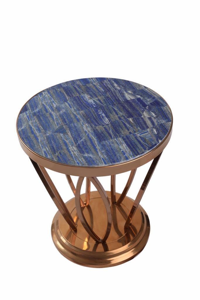Lapis Lazuli Side Table