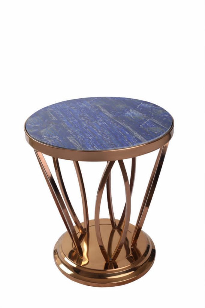 Lapis Lazuli Side Table