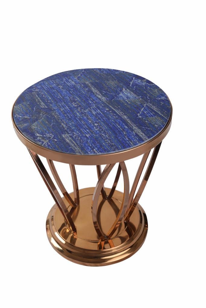 Lapis Lazuli Side Table
