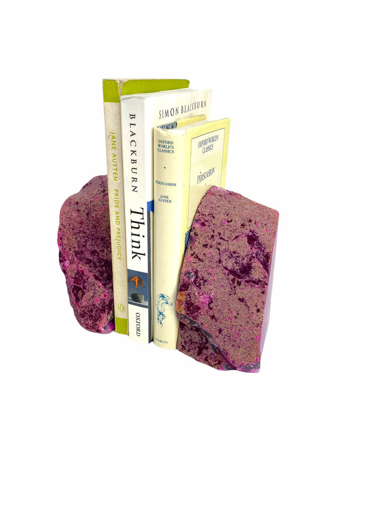 Pink Agate Bookends 1.5/KG